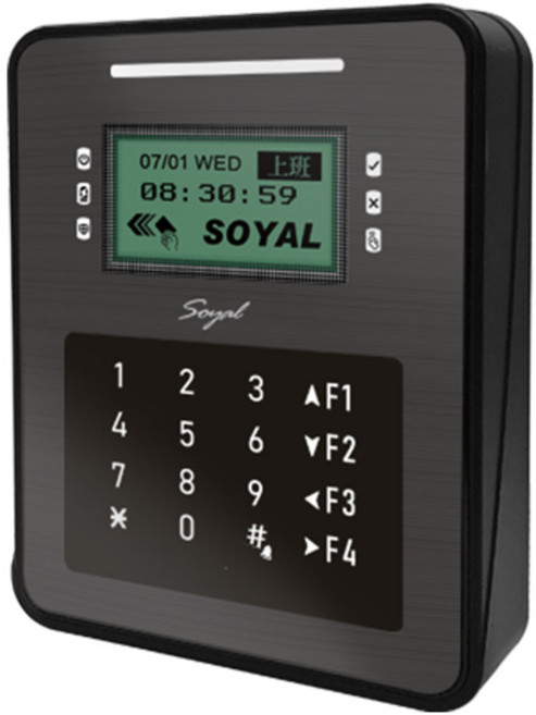 SOYAL RFID 感應讀卡機 門禁控制器 TCP/IP, 1個, AR-837-ERBR11B1-A