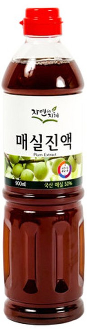 매실진액 900 매실청 매실원액 6차산업 꽃을든농부, 900ml