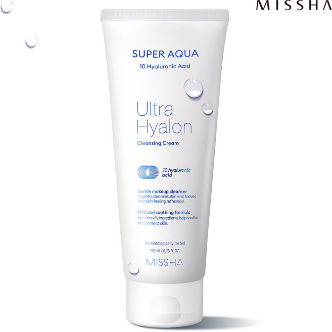 미샤 수퍼 아쿠아 울트라 히알론 클렌징 크림, 200ml, 1개