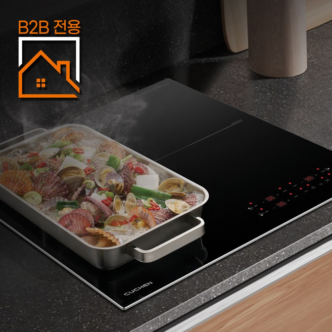 [리뷰 작성 시 고급 냄비 무료증정] [전국설치가능] 쿠첸 3구 인덕션 빌트인 전기레인지 CIR-BB330TOB2 전기쿡탑 전기렌지 자가설치, 쿠첸 CIR-BB330TOB2+띄움케이스 2.7cm