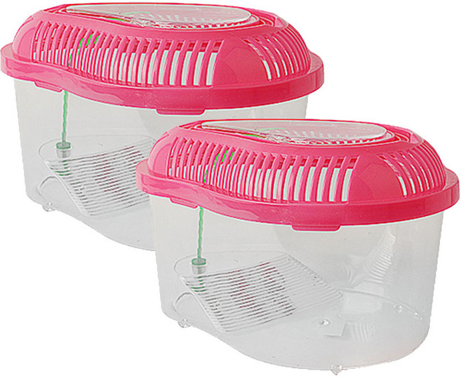 미미네아쿠아 거북이(소라게) 채집통 (소) AQ833 - (곤충채집통) x2개, 1세트, 1ml