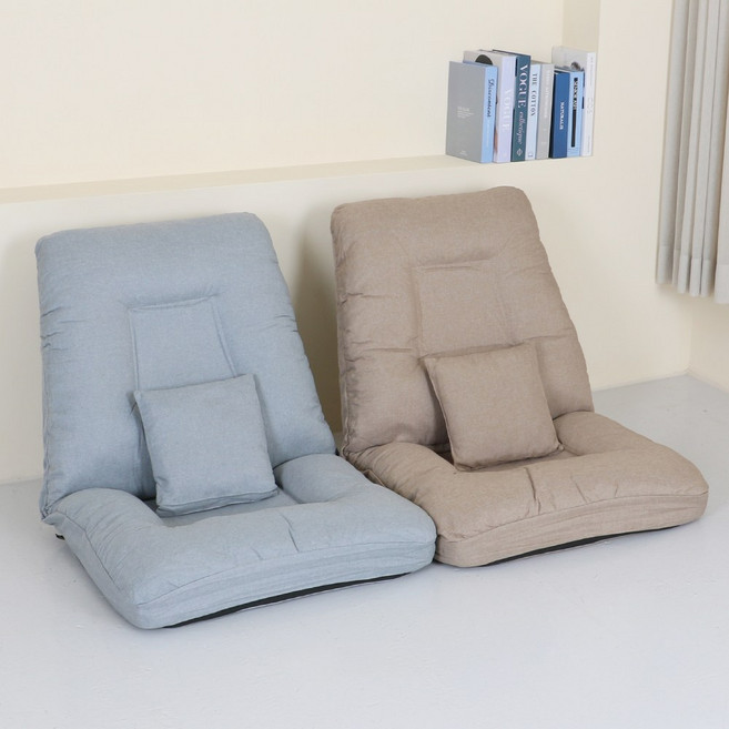 체어센스 포니 1인 좌식쇼파 각도조절 접이식 인테리어 좌식 의자, 1개, 포니 그레이