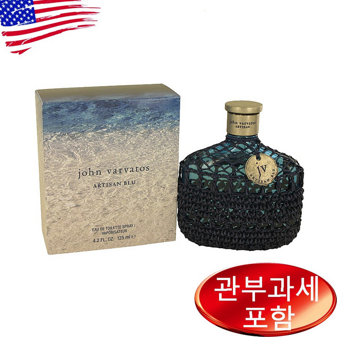 John Varvatos Artisan Blu 4.2 oz MEN 존바바토스, 125ml, 1개