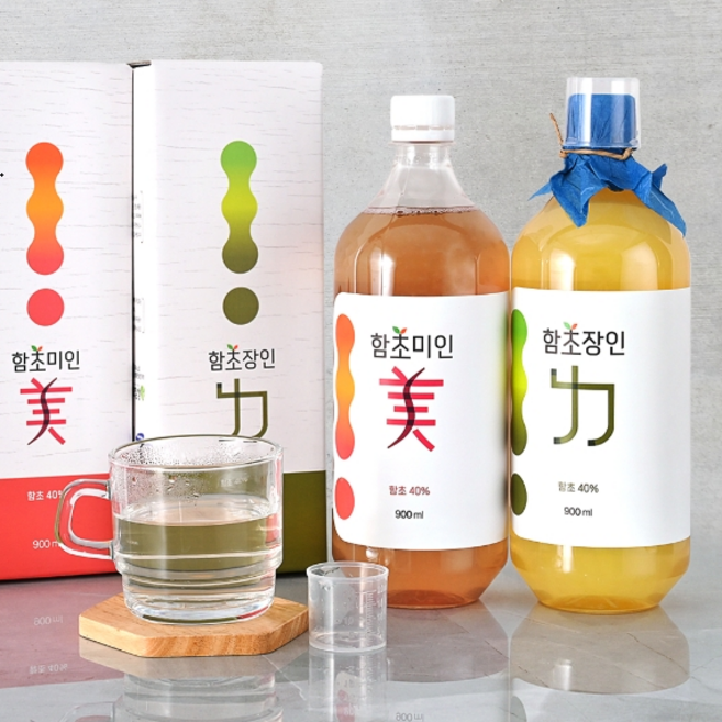 다사랑 함초 발효액 함초장인&함초미인 피로회복 미네랄 식이섬유 국내생산, 900ml