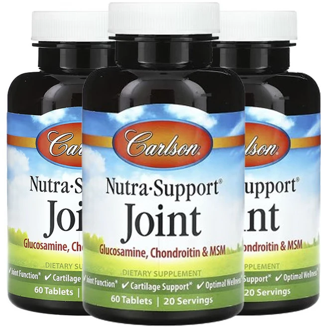 칼슨 Nutra- 써포트 조인트 60정, 3개 - 쿠팡
