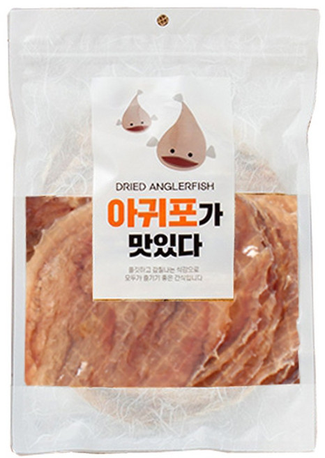 [가온애] 순살 아귀포 (5장), 1개, 180g