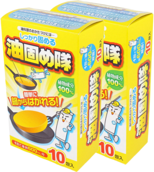 일본직수입 기름응고제, 180g, 2개