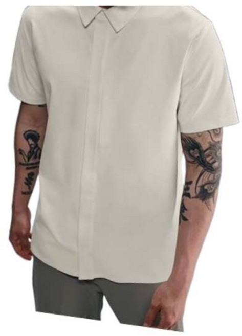 나이키 골프 HQ6959-133 24.7 퍼펙트스트레치 남성 드라이 핏 반팔 스냅다운 탑 272235