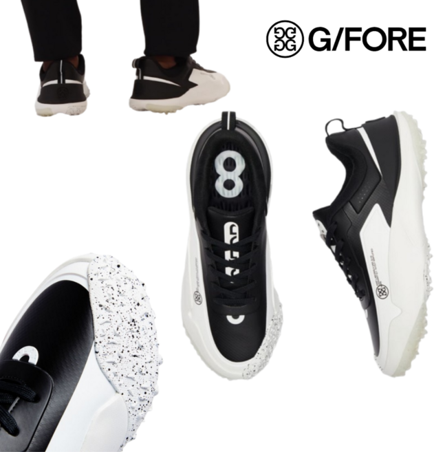 지포어골프화 남성 GFORE 스파이크리스 골프신발 T.P.U 블랙