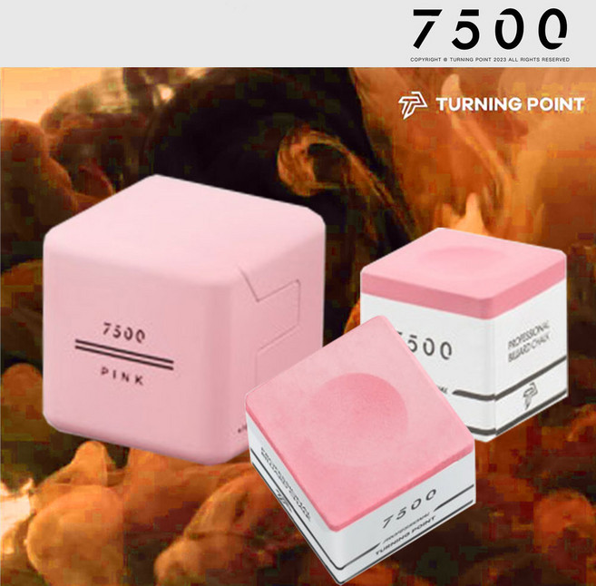 TP초크 터닝포인트초크 당구초크 TP쵸크 7500 ( 핑크 ), 1개, TP 7500 ( 핑크 )