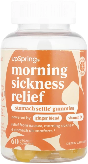 몸관리하세요 겨울입니다 UpSpring 입덧 완화 Stomach Settle® 구미젤리 레몬 생강 비건 구미젤리 60개 특별관리진행, UpSpring입덧완화StomachSettle구미젤리레, 1개, 60정 - 쿠팡