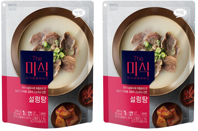 더미식 설렁탕, 350g, 2개