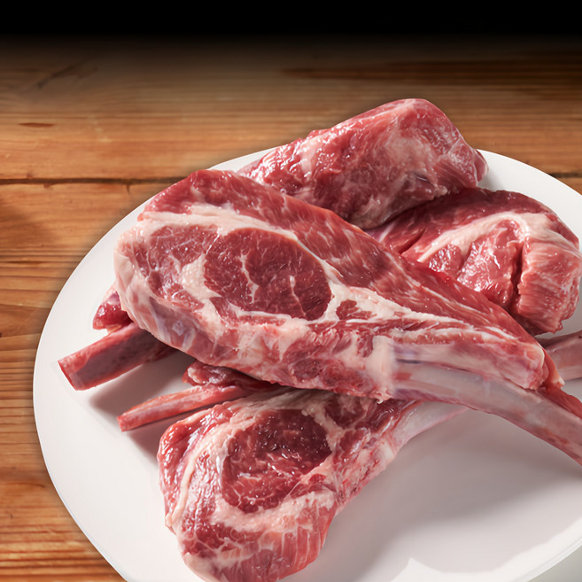 [당일발송] 양갈비 숄더랙 S호텔 납품 A++ 등급 양고기 (소스 무료) 양껏머글램 목초육 500g * 2팩 총 1kg, 1개