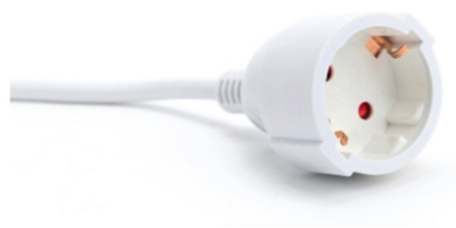 유커먼)연장선 3m (연장케이블), 1개, 백색