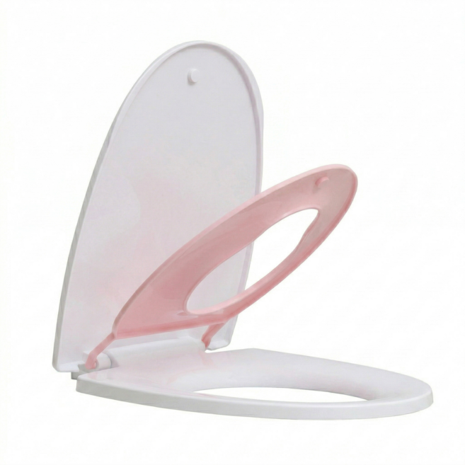 블렌드 유아겸용 변기커버, 1개, 핑크