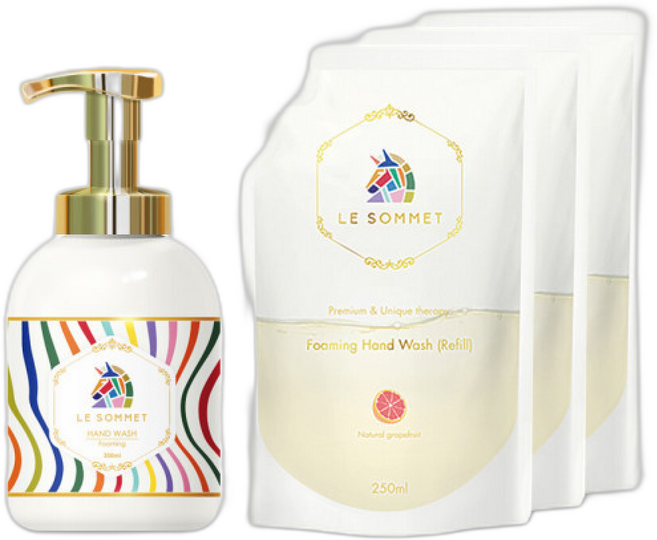 프리미엄 포밍 핸드워시 +리필형 자몽향, 1개