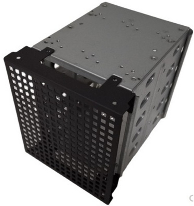 3ODD베이 5하드 변환 메탈 하드랙 NAS 시놀로지 호환 진동방지 하드가이드, 5베이 HDD 케이지