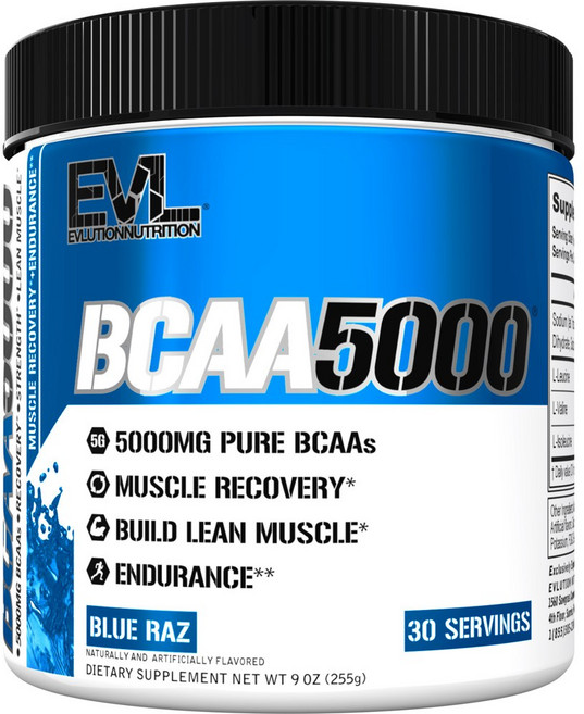 EVLUTIONNUTRITION BCAA 5000mg, 1개, 240g