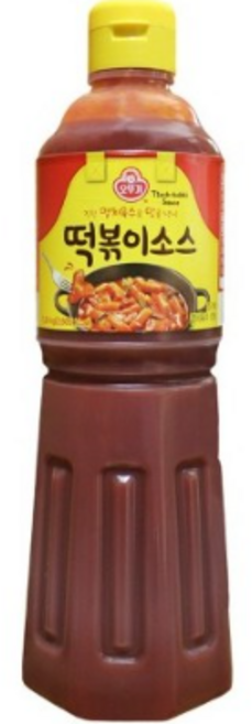 오뚜기 진한 멸치육수로 맛을 낸 떡볶이소스, 1.24kg, 1개