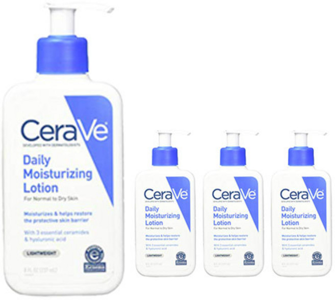 세라비 모이스처라이징 로션, 237ml, 4개