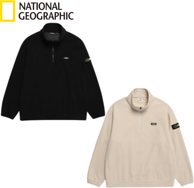 2023 내셔널지오그래픽 후리스 아노락 하이넥 HIGH NECK 남녀공용 플리스