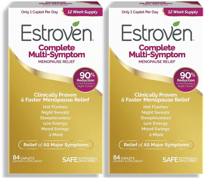 Estroven 에스트로벤 여성용 메노포즈 개선 84정 2병, 2개