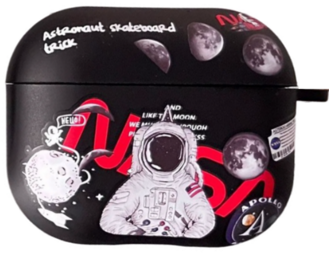 디프른티 에어팟1/2/3/4세대 프로/프로2 TPU 케이스, 에어팟 프로2, 14.갤럭시 우주인, 1