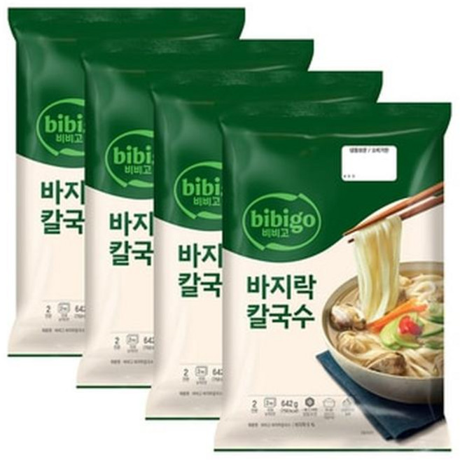 비비고 바지락 Clam, 642g, 4개