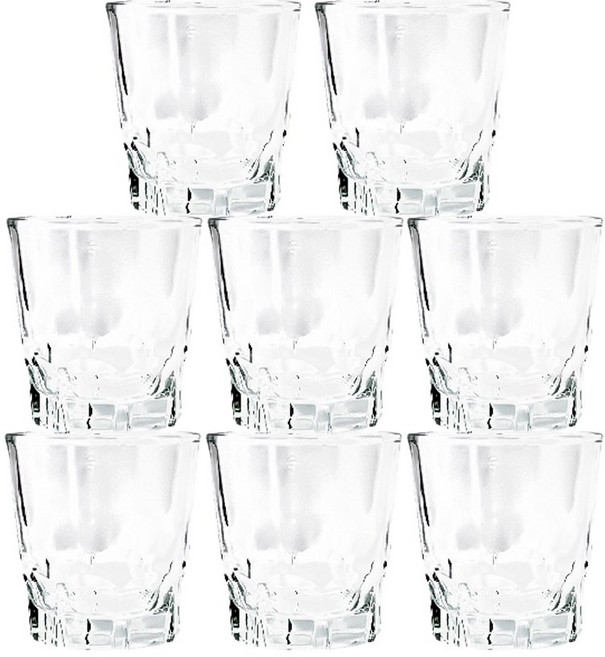 맑은유리 소주잔 기본을 지키다, 8개