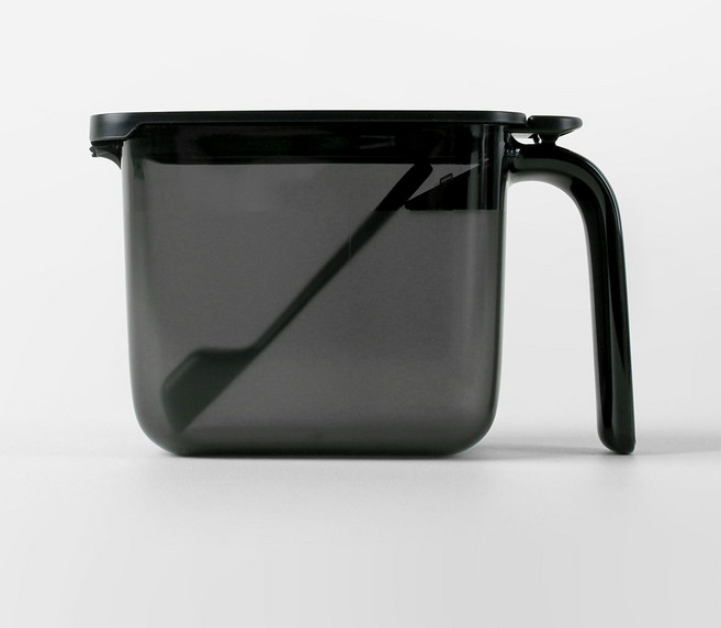 일본 마나 원터치 조미료통 370ml, 블랙 [K736BK], 1개