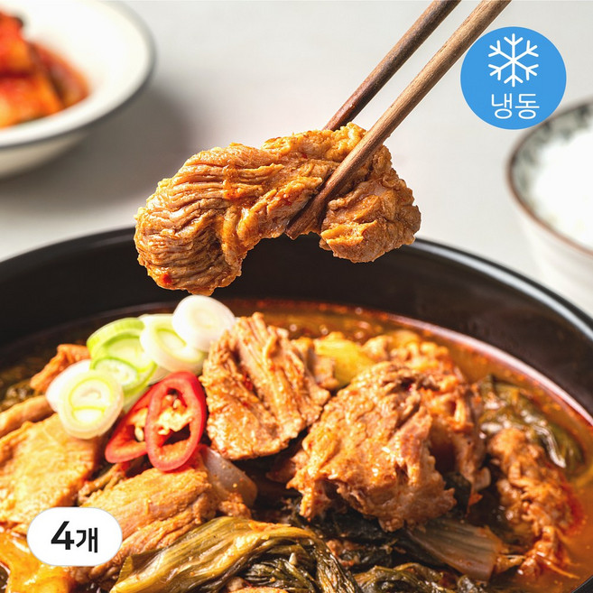 소담소담 매콤 순살 우거지 해장국, 4개, 1kg