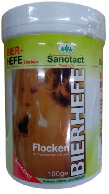 Sanotact 啤酒酵母鬆片 100g, 1個