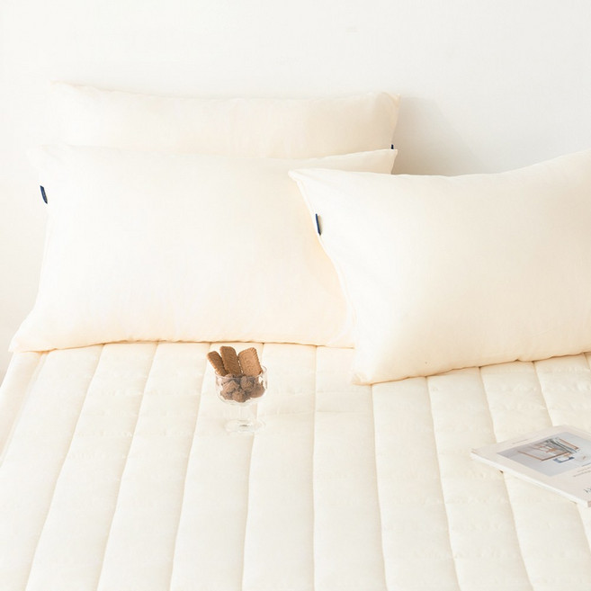 코팅블루 지퍼형 알러지케어 양면 호텔 베개커버