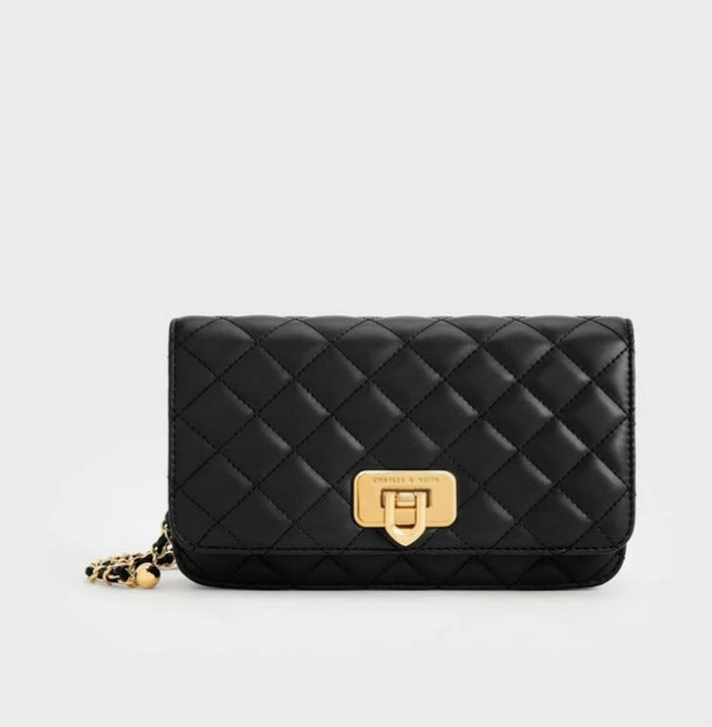 Charles & Keith 金環款 側背包 斜背包, 單顆
