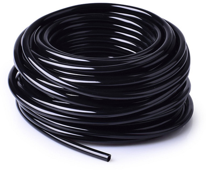 점적호스 연질호스 8X11mm 15m 스프링쿨러 농수관 관수자재 농업용관 수도관 관수자재, 블랙, 1개