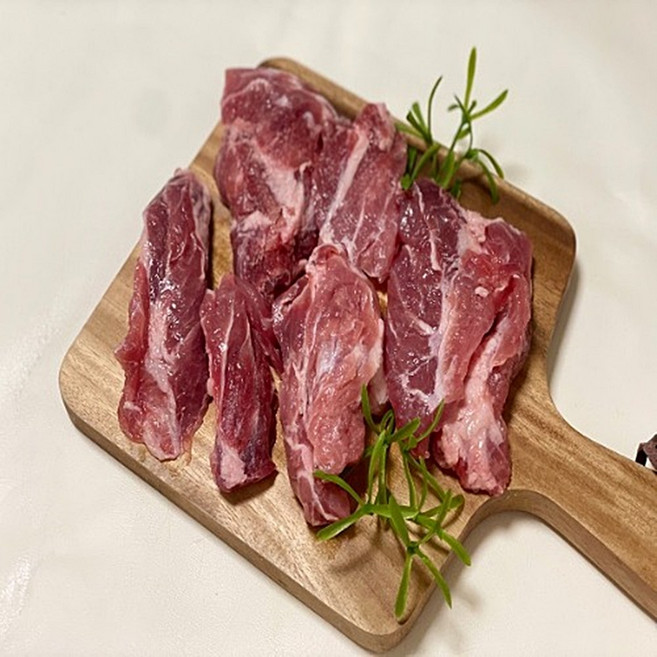 쫄깃한 돼지고기 감칠맛 해썹 한돈 1등급 특수부위 도깨비살 300g, 1개