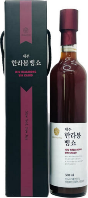 제주 한라봉 뱅쇼 500ml 선물세트 논알콜음료 액상차 여행 선물 기념품, 1개