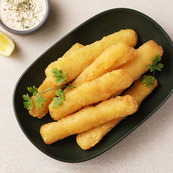 크리스피 통살 오징어튀김 1kg 3분완성 쫄깃 바삭한 분식의 왕, 1개