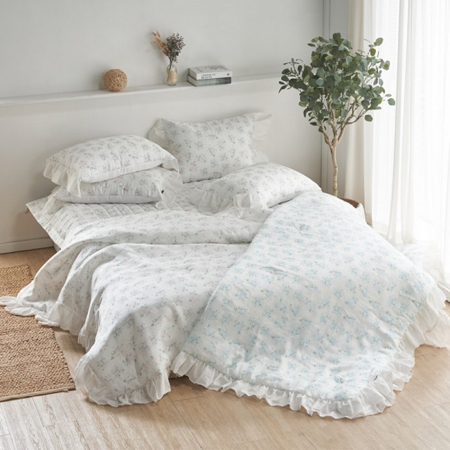 매직크린 엘레나 스프레드 싱글 세트 블루