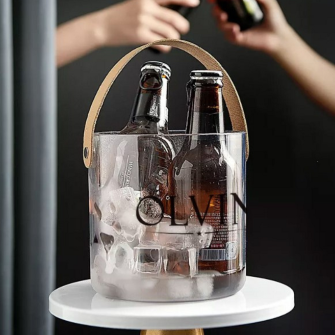 아이스 와인 샴페인 양주 얼음 바스켓 칠링백, 1.5L, 1개