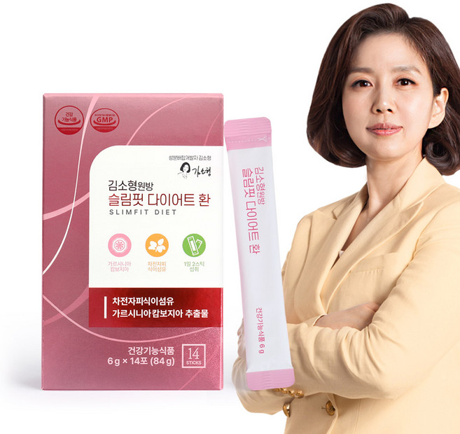 헤밀레 김소형원방 슬림핏 다이어트환 플러스, 84g, 1개