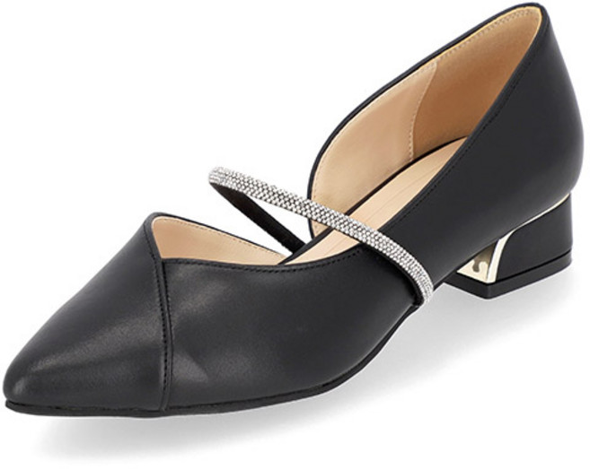 엘칸토 마쯔 여성 보석 스트랩 펌프스 3cm LCWD88M326