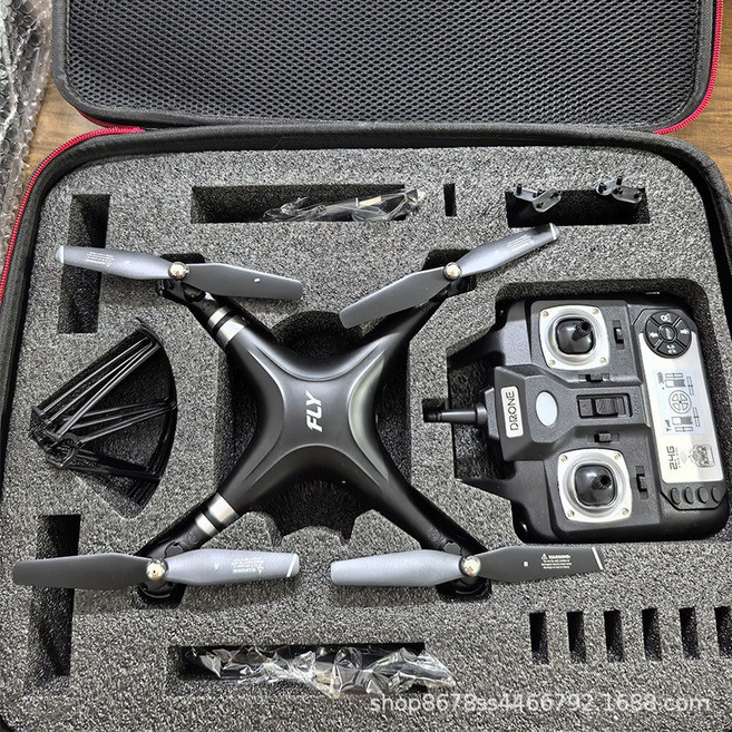 比賽無人機 學生教育 飛行器訓練器材 穿越機 越障打擊賽 航拍, 黑色wifi實時航拍+收納包,雙電套餐, 1個