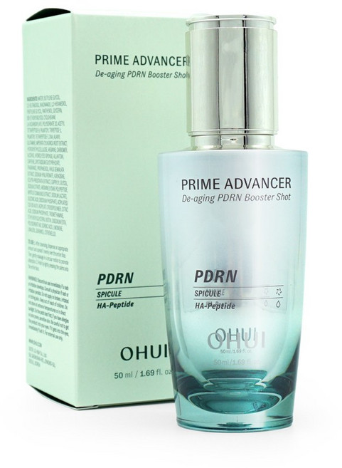 오휘 프라임 어드밴서 디에이징 PDRN 부스터 샷, 1개, 50ml