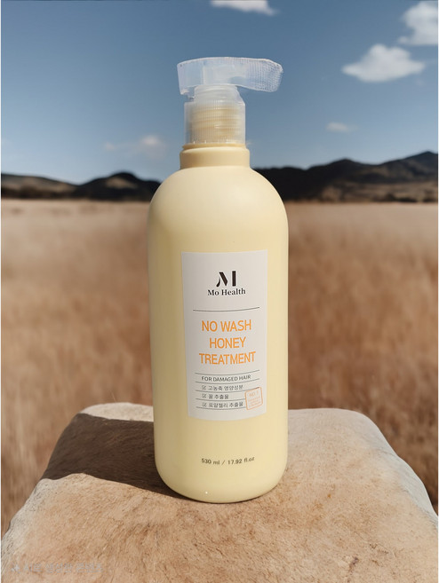 모헬스 허니 트리트먼트 노워시 허니 트리트먼트 고농축 영양성분 끈적임없이 부드럽고 산뜻하게 번거로움은 줄이고 효과는 높이고!!, 1개, 530ml