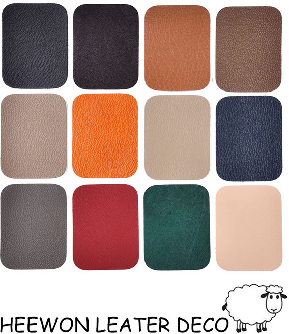 희원레더데코 차시트보수스티커S 오토바이시트 자전거안장 가죽커버리폼 천연소가죽, 진그레이