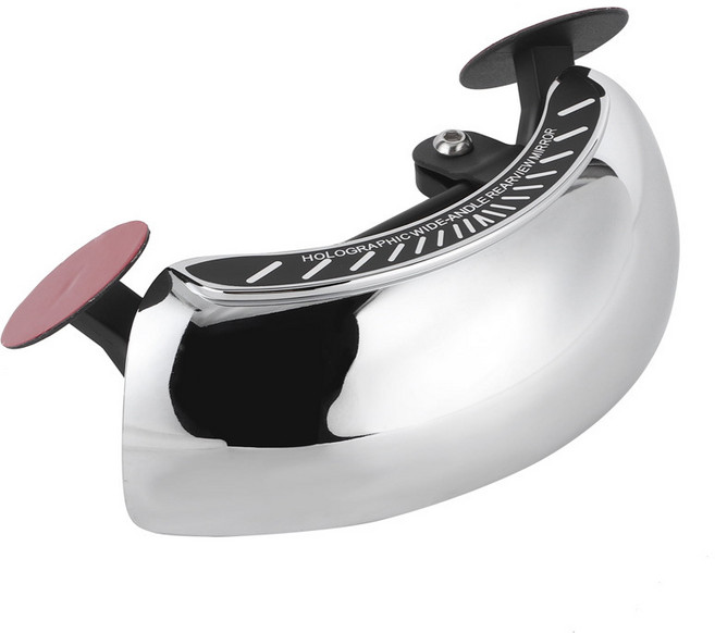 [바이버디] 오토바이 광각 백미러 사이드미러 안전부품, 1개