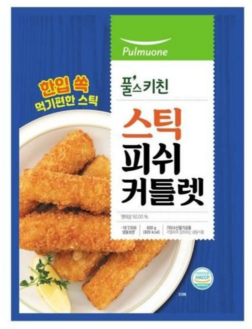 풀스키친 스틱피쉬 커틀렛 600g, 2개