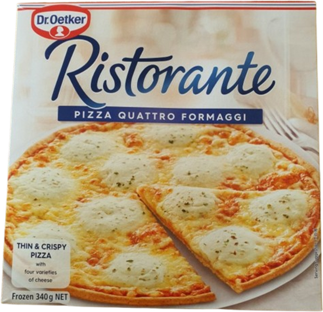 닥터오트커 리스토란테 콰트로치즈 피자 340g, 2개