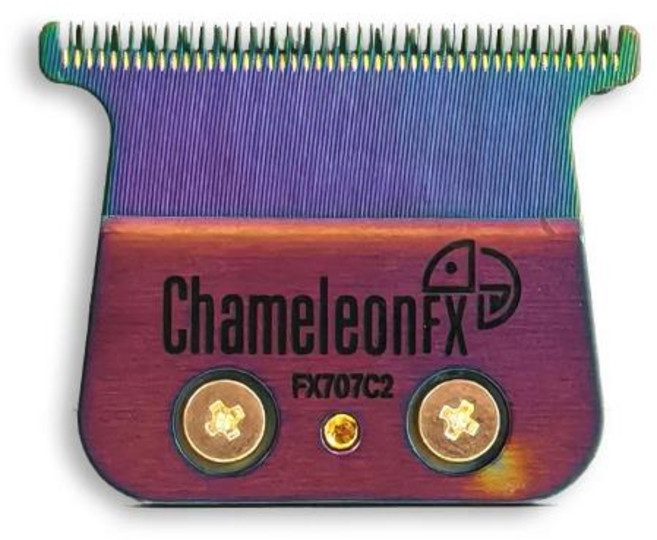 Babyliss BAB707Z JUCAI PRO F7878 전문 이발사 트림 이발소 렌스 교체 탄소강 나이프 헤드, 01 Colorful Blade, 1개